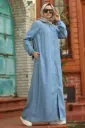 Denim maxi beautiful dress